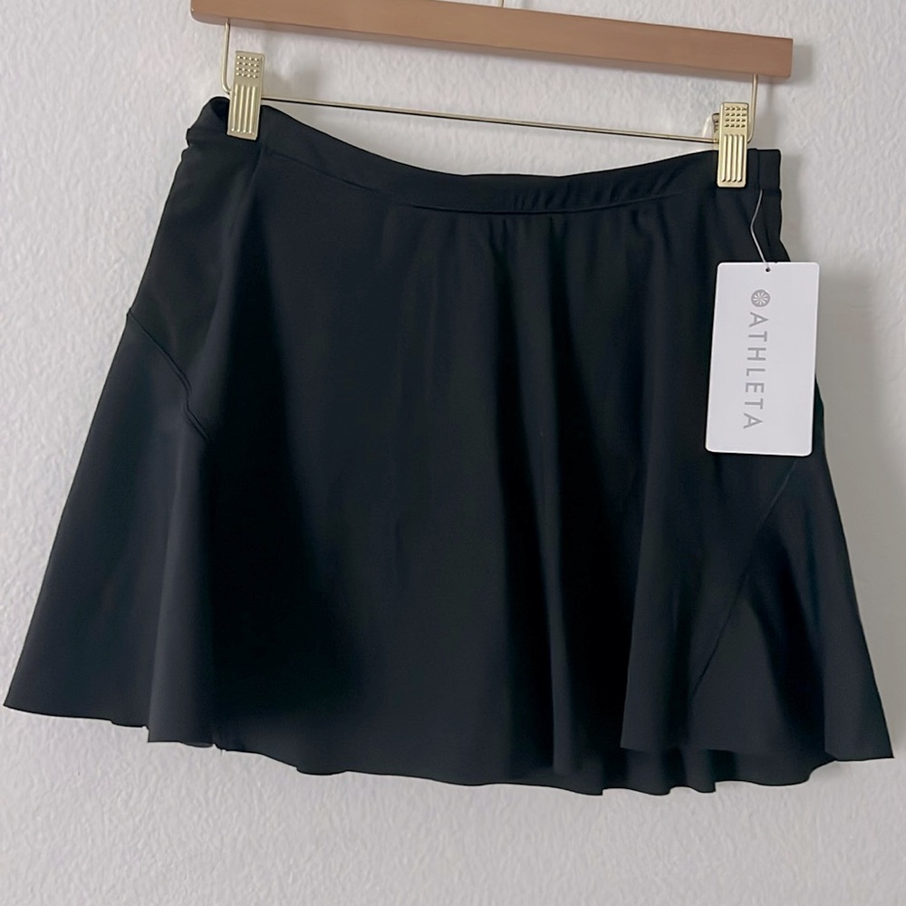 New Athleta Match Point Black Skort Size XS